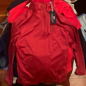 Red Sox vineyard vines 1/4 zip